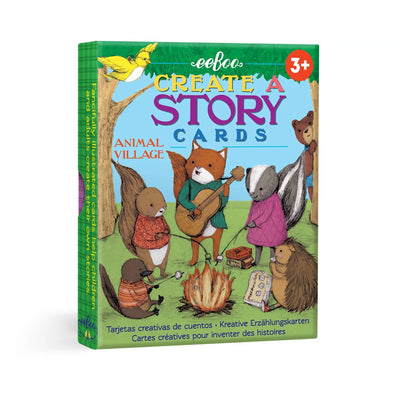 CREATE A STORY CARDS ANIMAL VILLAGE