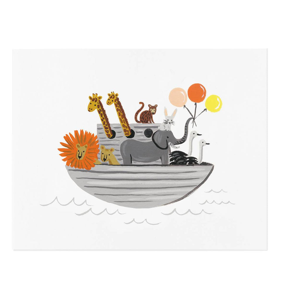 NOAH'S ARK ART PRINT