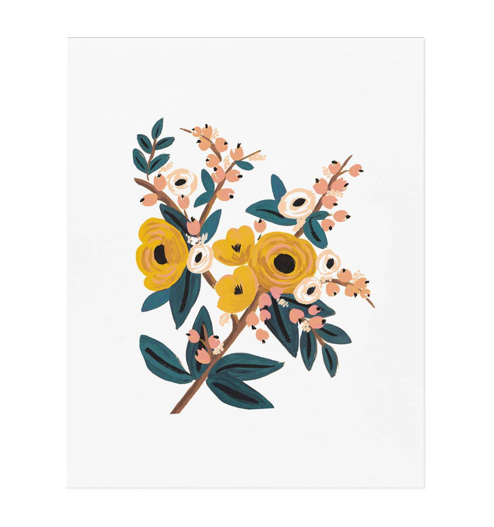 MARIGOLD BOTANICAL ART PRINT