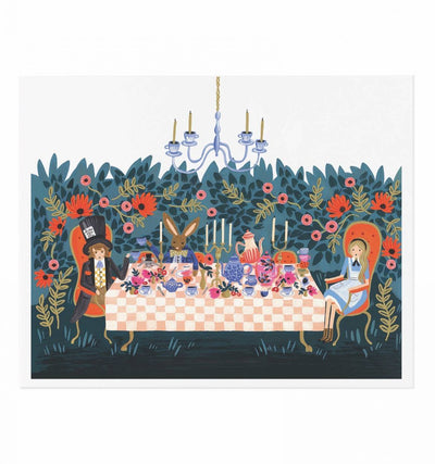 TEA PARTY ART PRINT