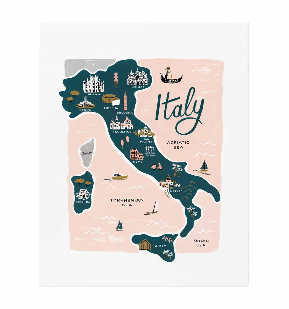 ITALY ART PRINT
