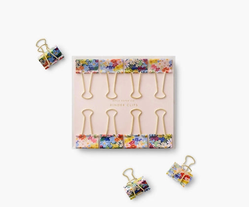 MARGAUX BINDER CLIPS SET OF 8