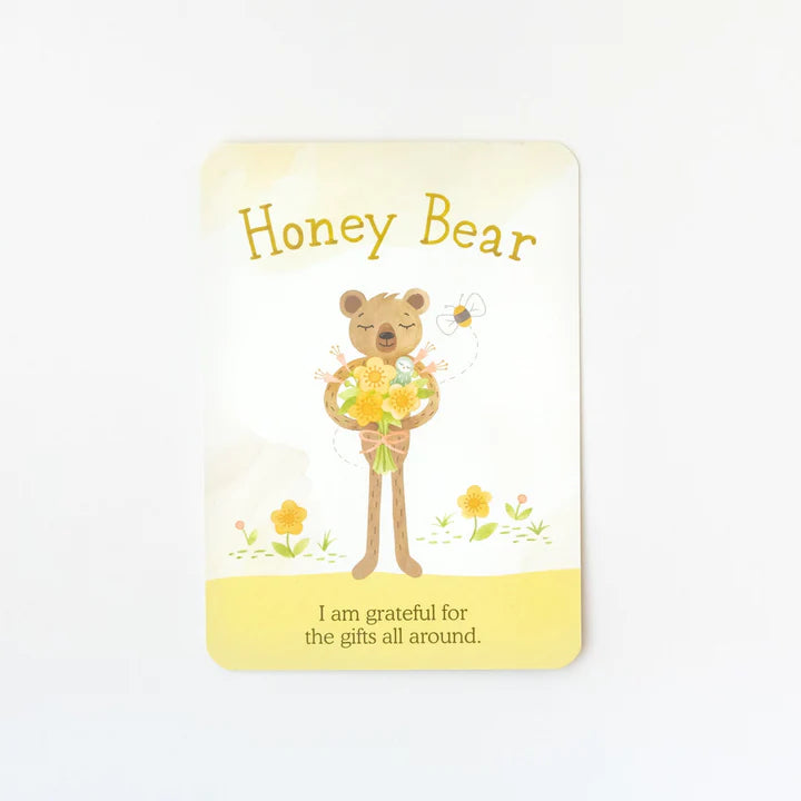 XL HONEY BEAR SNUGGLER - GRATITUDE