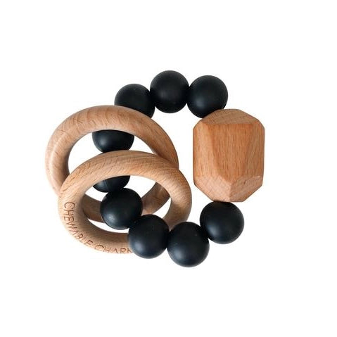 HAYES SILICONE + WOOD TEETHER