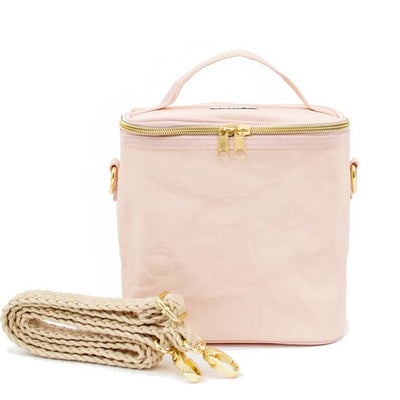 BLUSH PINK PAPER LUNCH POCHE