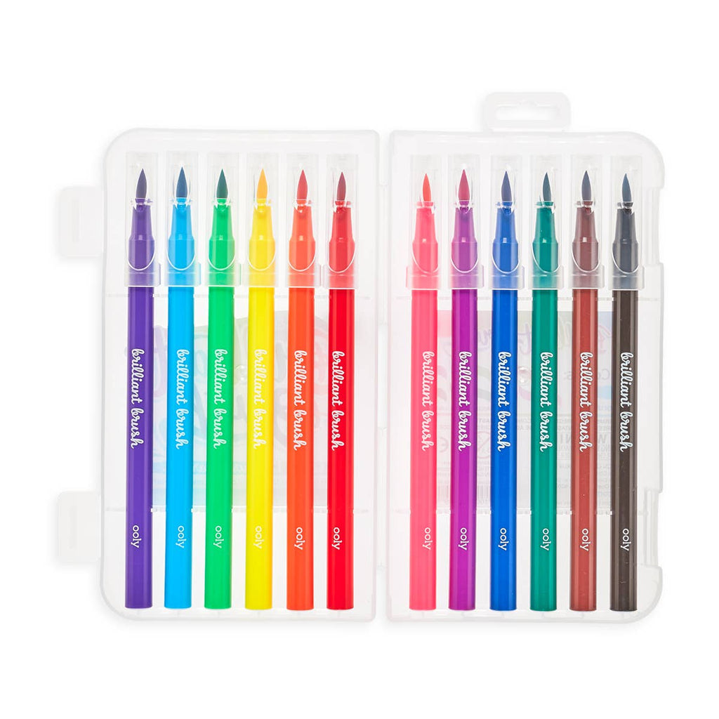 BRILLIANT BRUSH MARKERS