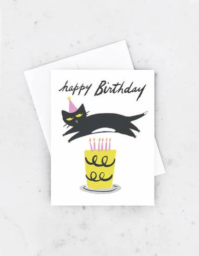 CAT CANDLES CARD