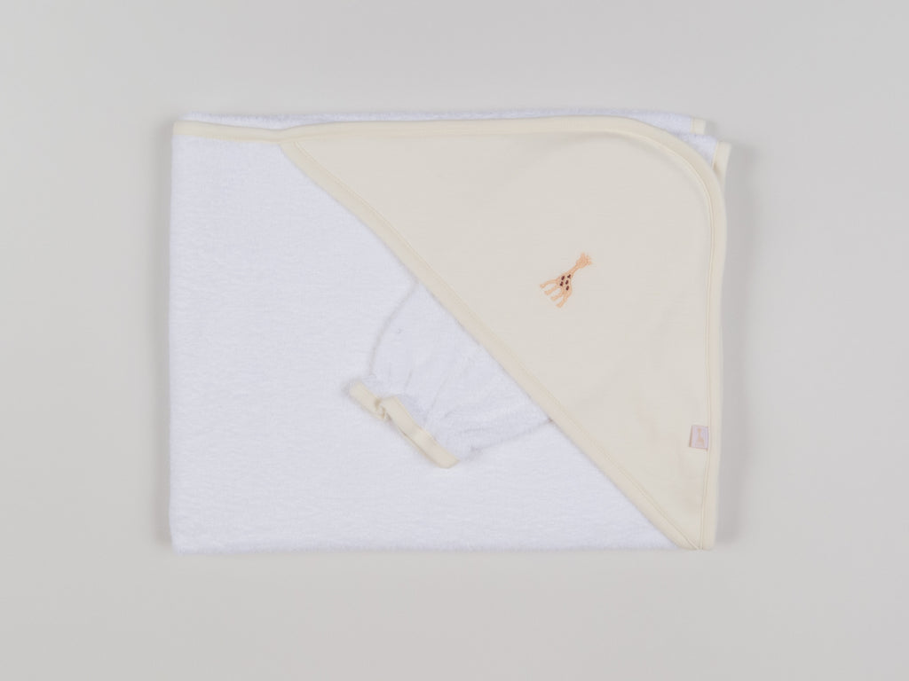 Sophie La Girafe Towel With Mitt