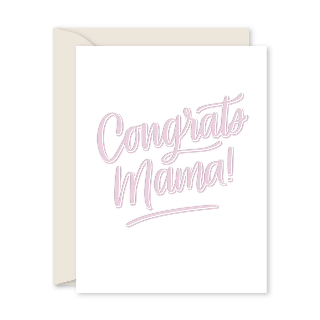 CONGRATS MAMA GREETING CARD