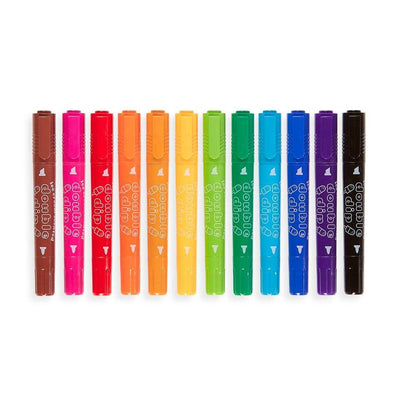 DOUBLE DIP SCENTED CHUNKY DOUBLE ENDED MARKERS