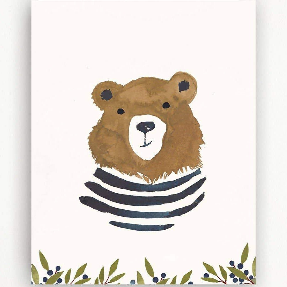 HUCKLEBEAR ART PRINT