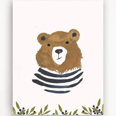 HUCKLEBEAR ART PRINT