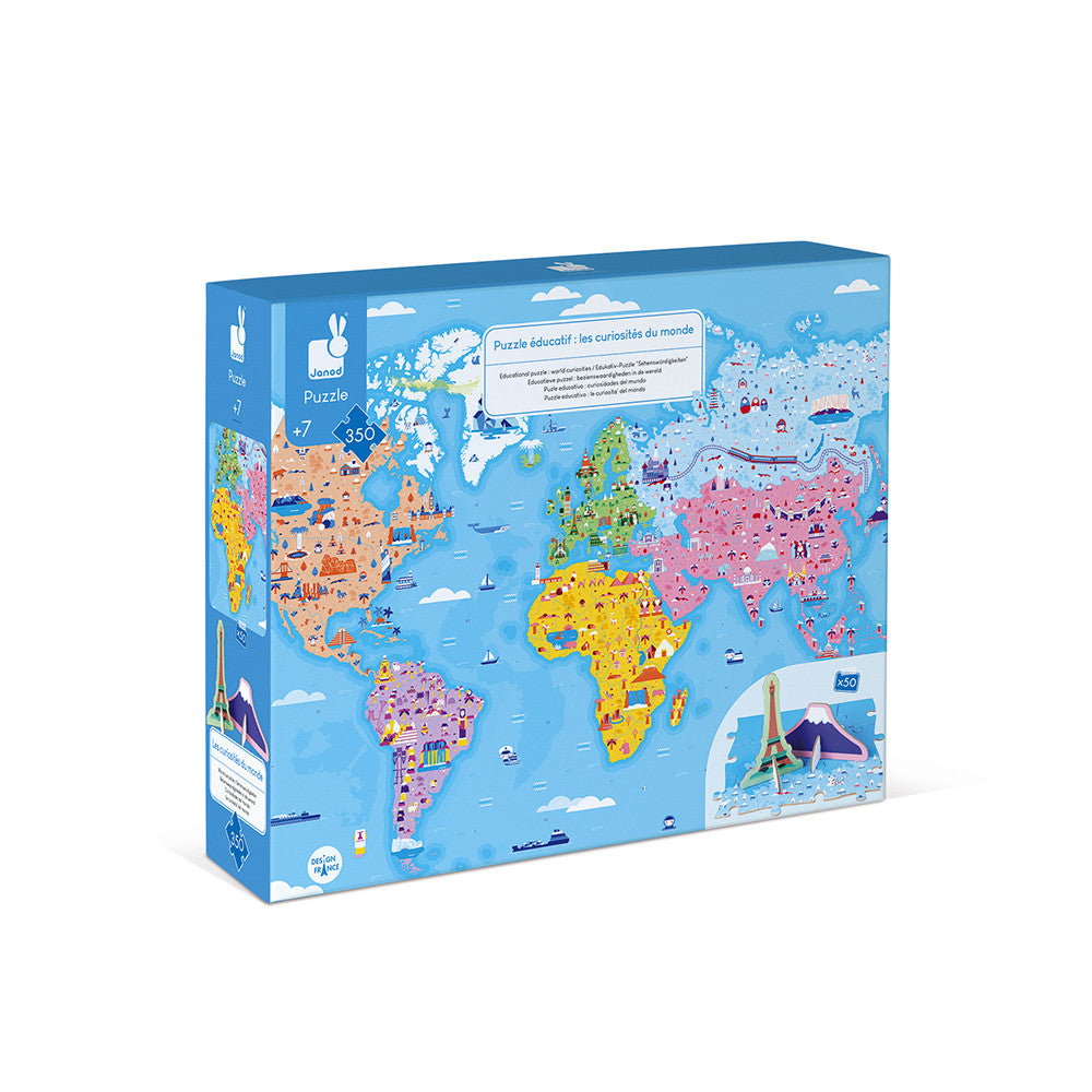 CURIOSITIES OF THE WORLD 3D PUZZLE