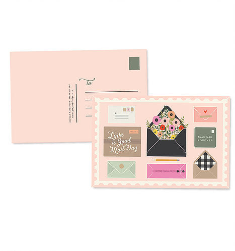 GOOD MAIL DAY POSTCARD SET