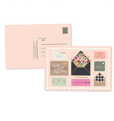 GOOD MAIL DAY POSTCARD SET
