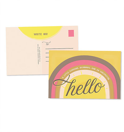 HELLO SUNSHINE POSTCARDS SET