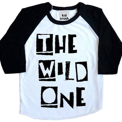 THE WILD ONE RAGLAN TEE