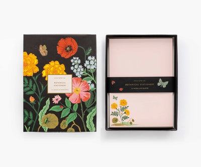 BOTANICAL SOCIAL STATIONERY SET