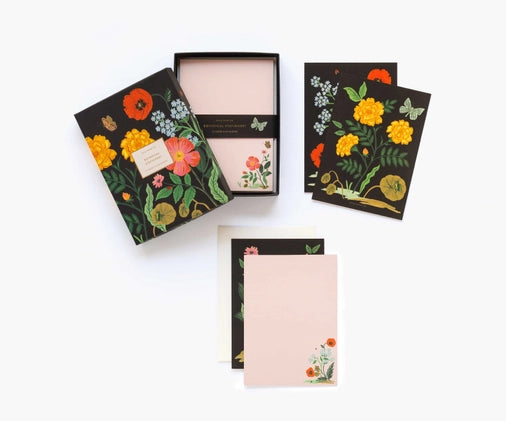 BOTANICAL SOCIAL STATIONERY SET