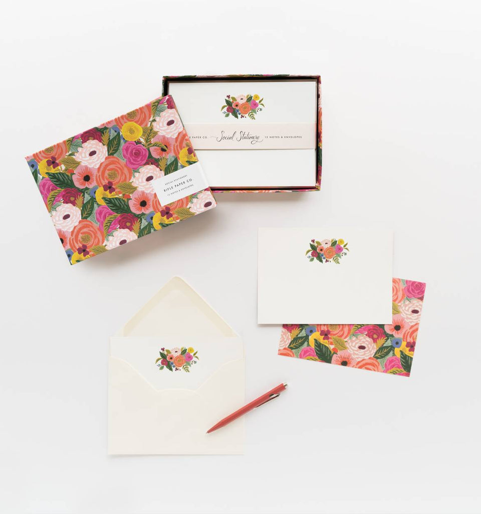 Juliet Rose Stationery Set