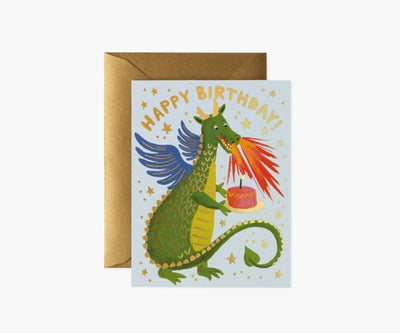 BIRTHDAY DRAGON CARD