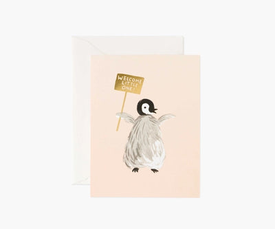 WELCOME PENGUIN CARD