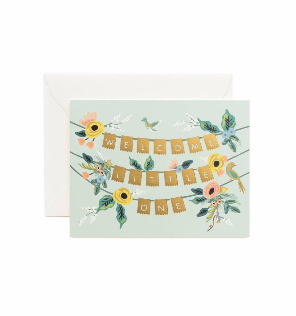 WELCOME GARLAND CARD