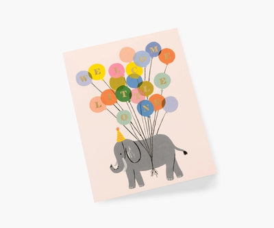 WELCOME ELEPHANT CARD