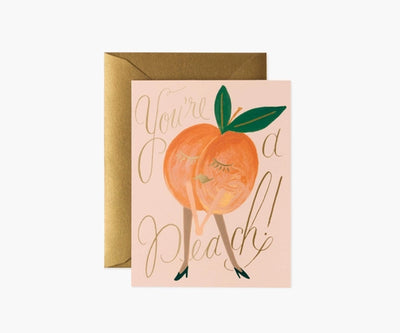 YOU'RE A PEACH CARD