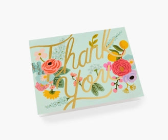 MINT GARDEN THANK YOU CARD