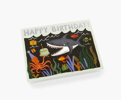 SHARK BIRTHDAY CARD