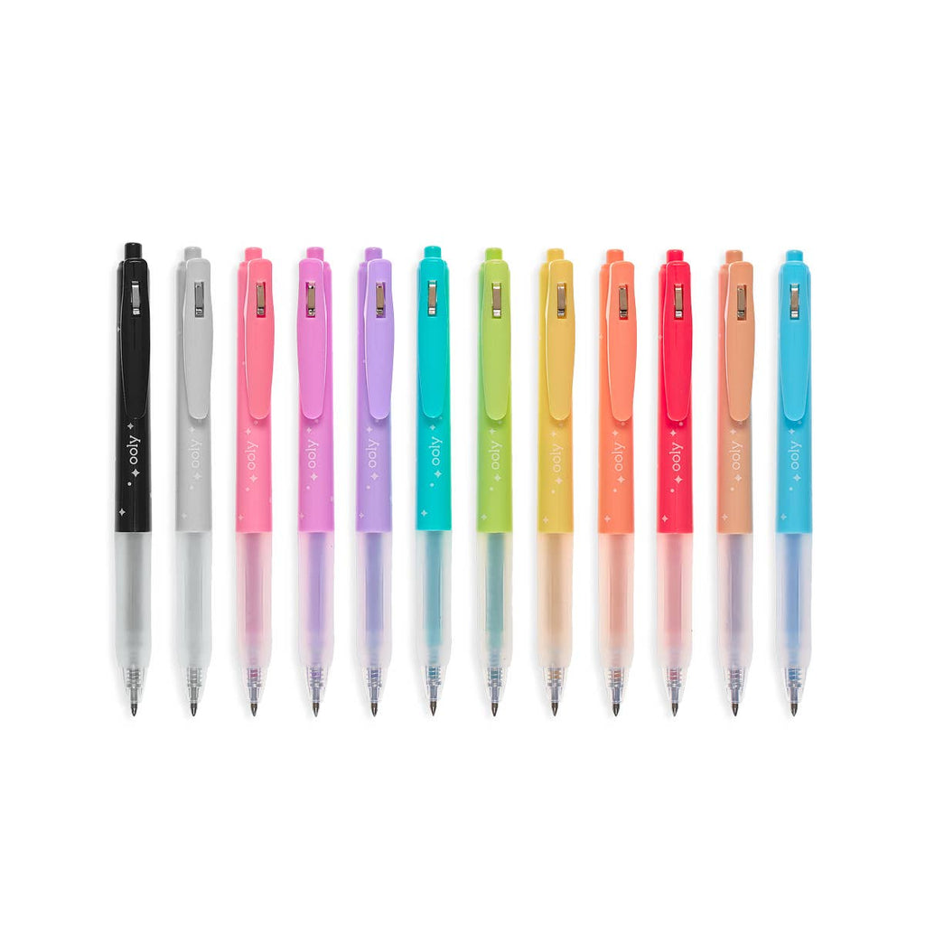 OH MY GLITTER! RETRACTABLE GLITTER GEL PENS