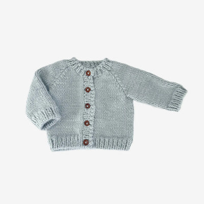 CLASSIC CARDIGAN - BOWIE GREY