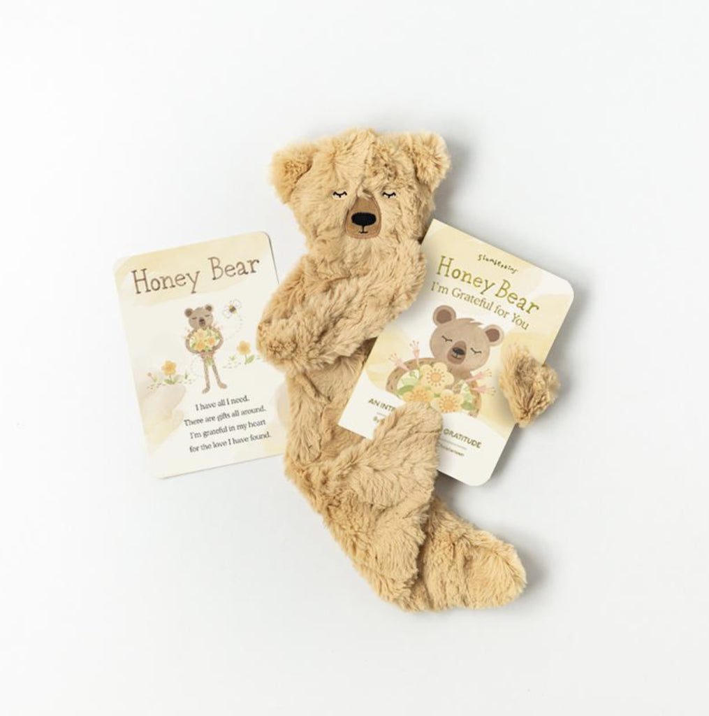 HONEY BEAR SNUGGLER - GRATITUDE