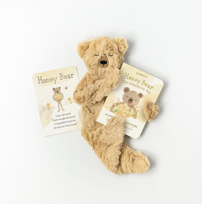 HONEY BEAR SNUGGLER - GRATITUDE