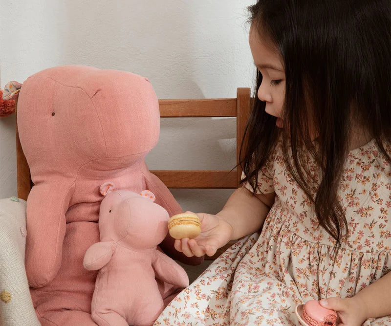 SMALL HIPPO - MISTY ROSE