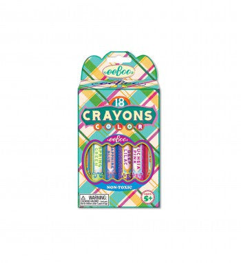 PLAID CRAYONS S/18