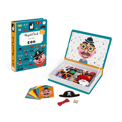 BOY’S CRAZY FACES MAGNETI’BOOK
