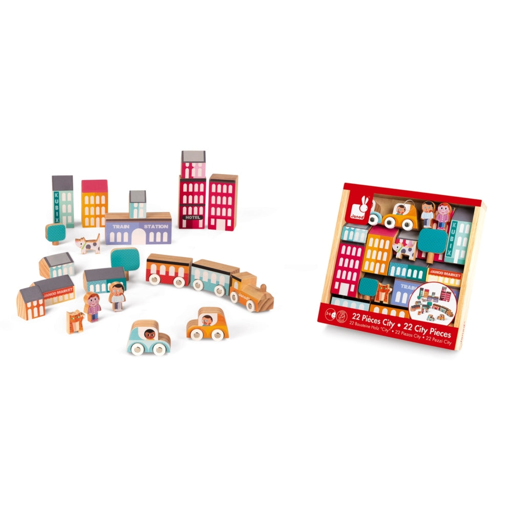 KUBIX 22 CITY PIECES