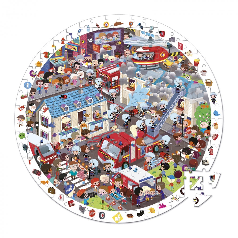 OBSERVATION PUZZLE - FIREMEN