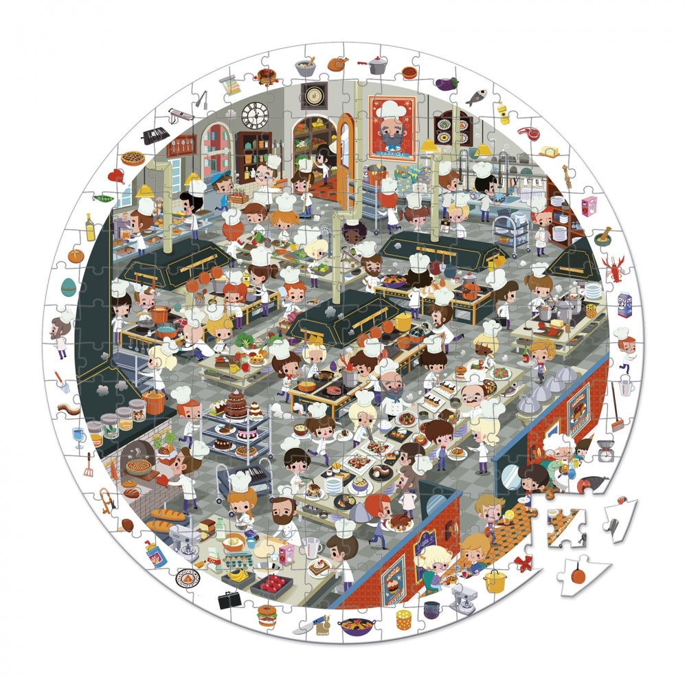 OBSERVATION PUZZLE - RESTAURANT KITCHEN