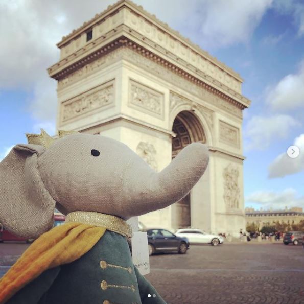ELROY ELEPHANT PRINCE HEIRLOOM DOLL