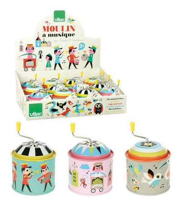 TIN MUSIC BOXES BY INGELA