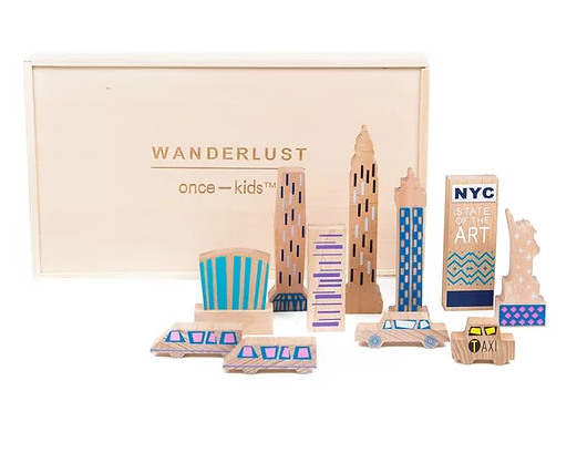 WANDERLUST WOOD + FELT THEMED NEW YORK PLAY SET