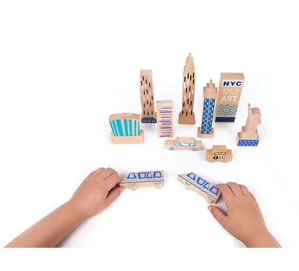 WANDERLUST WOOD + FELT THEMED NEW YORK PLAY SET