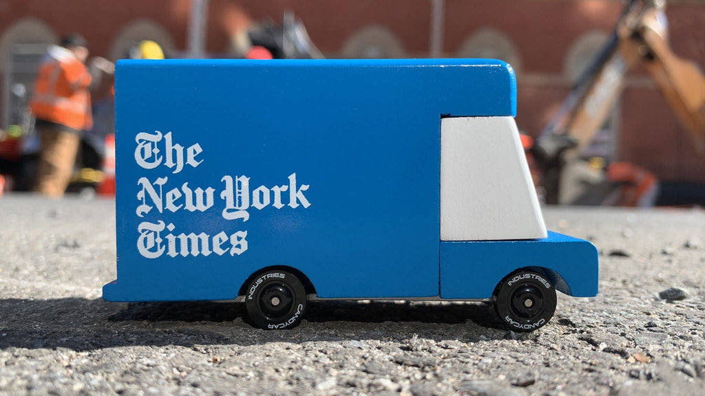 NEW YORK TIMES VAN