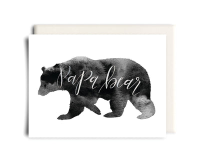 PAPA BEAR FATHER'S DAY CARD