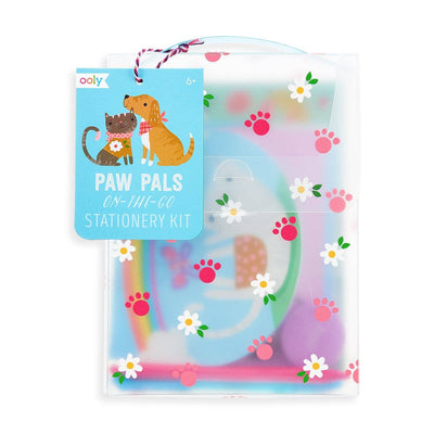 ON-THE-GO TRAVEL STATIONERY KIT: PAW PALS