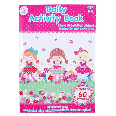 Polka Dot Dolly Activity book