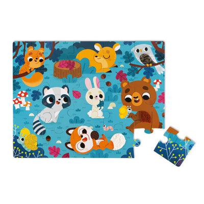 FOREST ANIMALS TACTILE PUZZLE